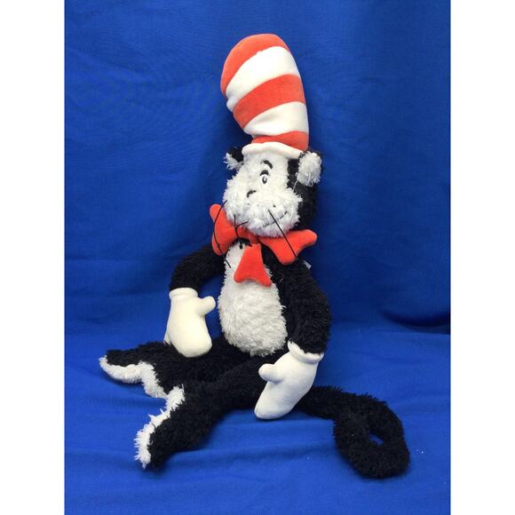 Dr. Seuss Cat in the Hat Plushie by Manhattan toys - Picture 3 of 8